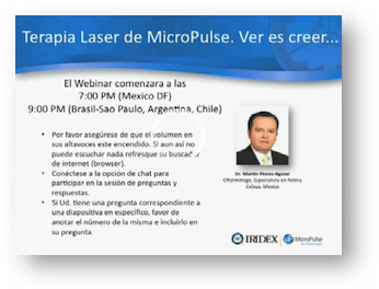 Terapia Laser de MicroPulse. Ver para creer.. 